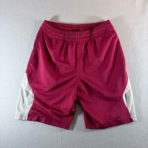 Pro Edge Oklahoma Sooners NCAA Mesh Athletic Shorts Mens Small Crimson White OU